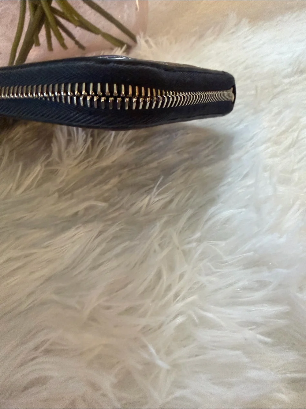 Gucci Micro Guccisima Leather Zip Around Wallet Dark Blue - Picture 5 of 13